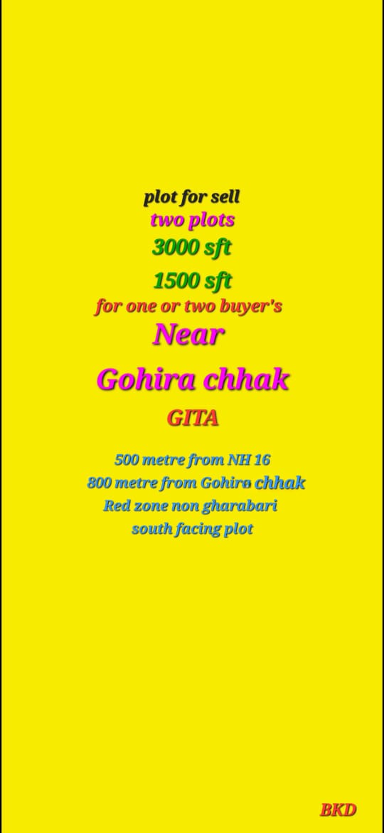 Plot near Gohariachaka