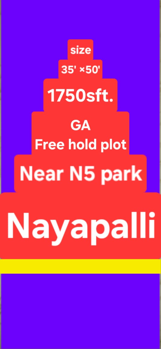 Plot near n5 park