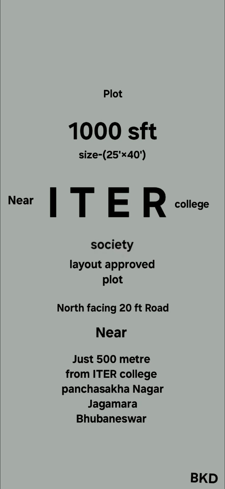 Plot near Iter college